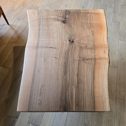 Sofabord i Valnød - 110×80 cm