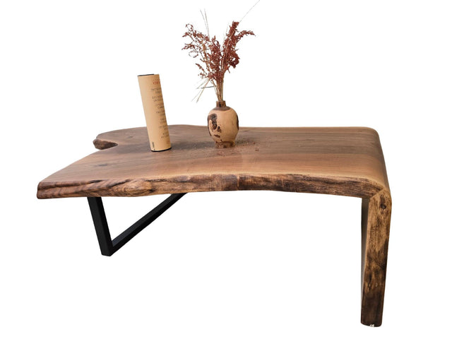Sofabord Valnød 150×65-94 cm