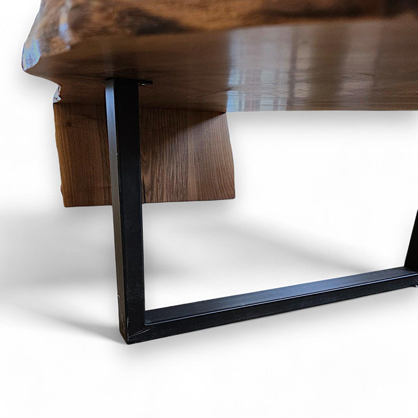 Sofabord i Valnød - 150×65-94 cm