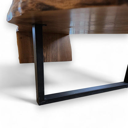 Sofabord i Valnød - 150×65-94 cm