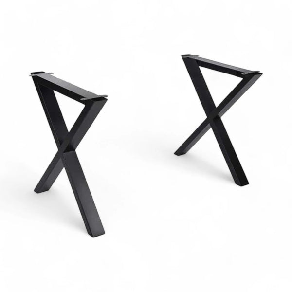 Sofabord ben model X i metal stålsteel