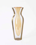 Vase i Glas og Messing