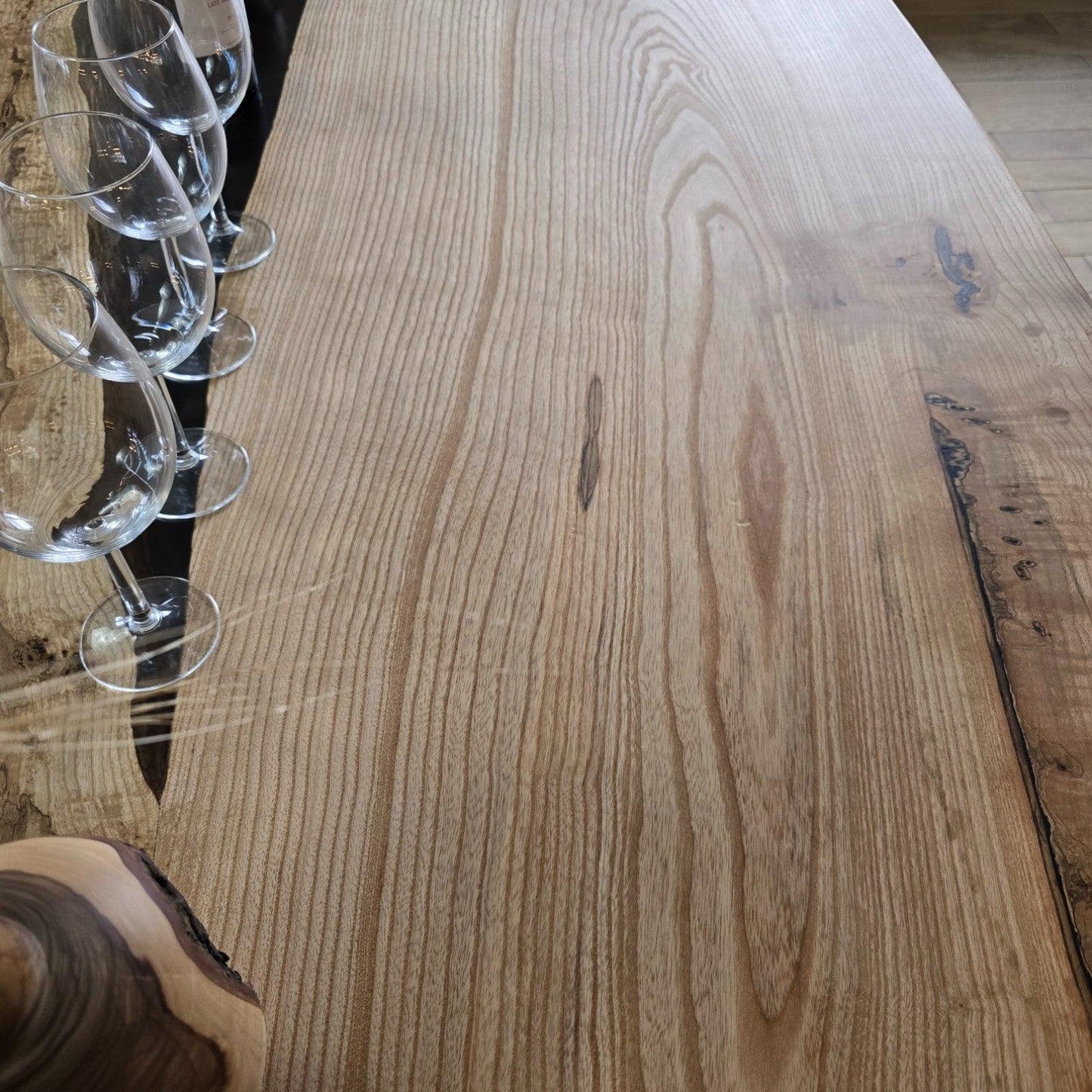 Plankebord i Asketræ – 290x90/105 cm
