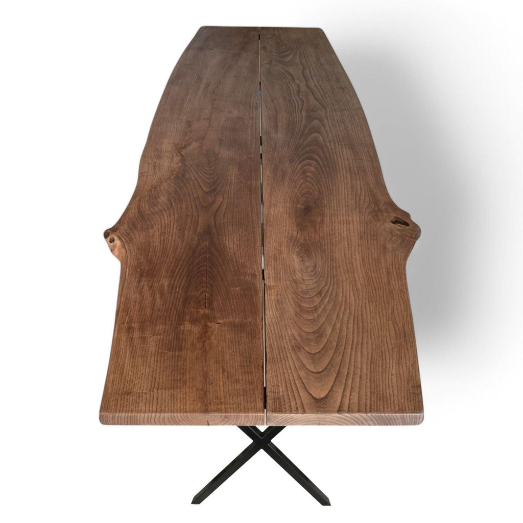 Plankebord i Asketræ – 270x80/95 cm