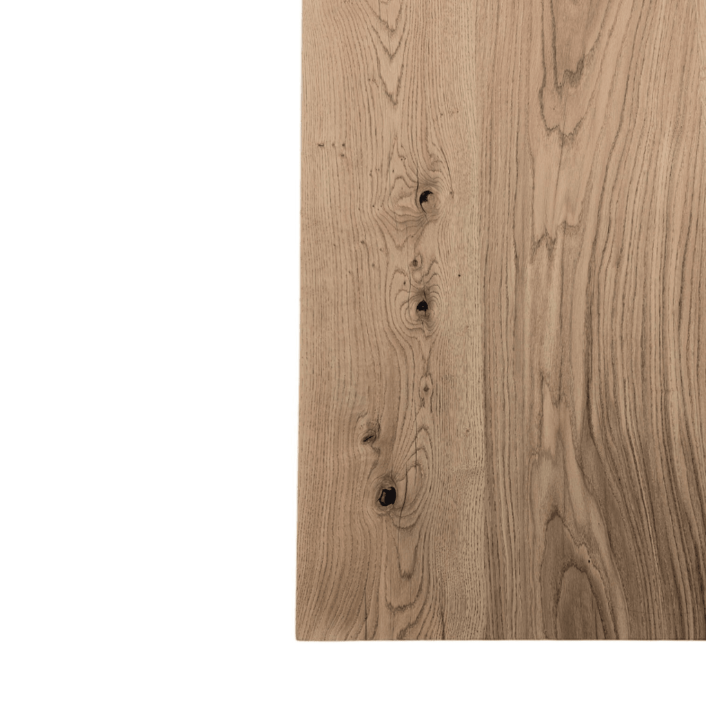 Plankebord i eg (tykkelse: 6 cm)