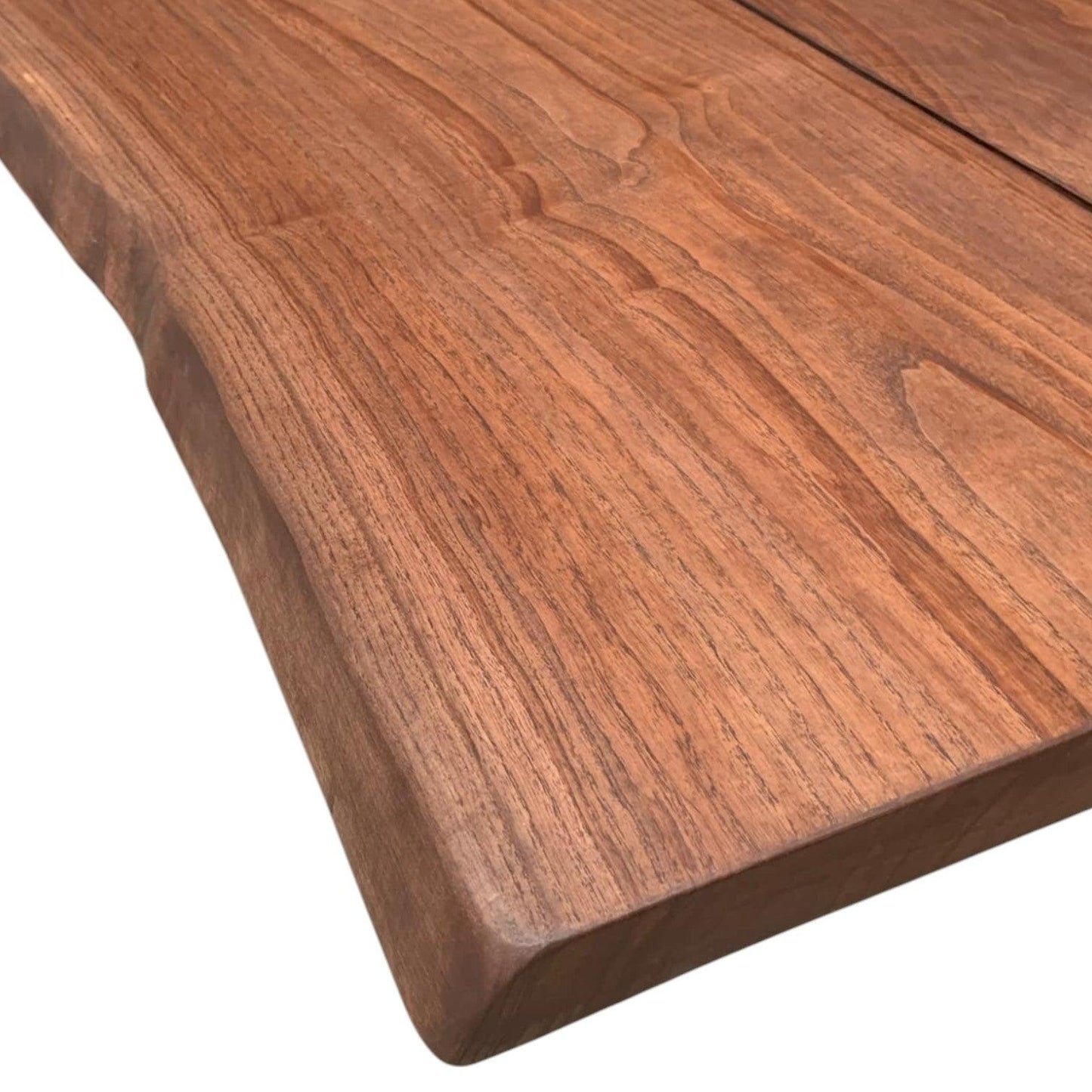 Ask plankebord med naturlig kant – udstilling i butik