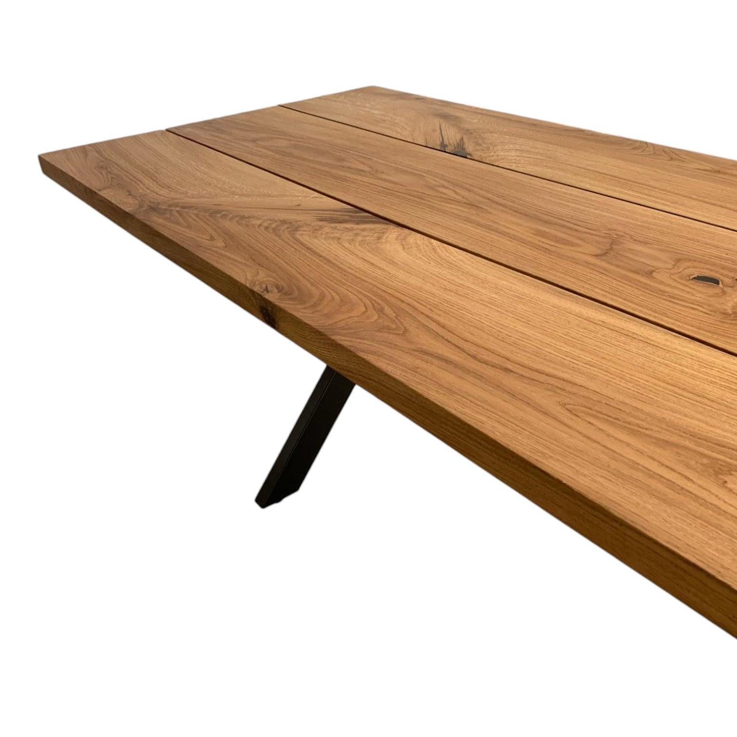 Plankebord i Egetræ – 290x95 cm