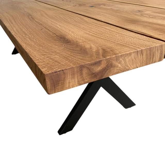 Plankebord Egetræ lige kant– 290 x 97 cm