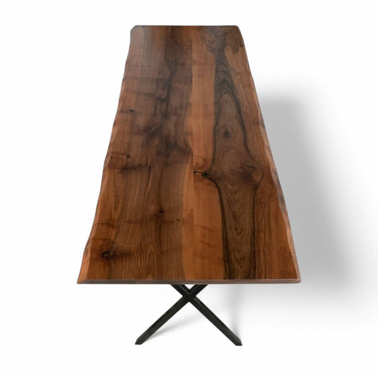Plankebord i Valnød – 250x105 cm