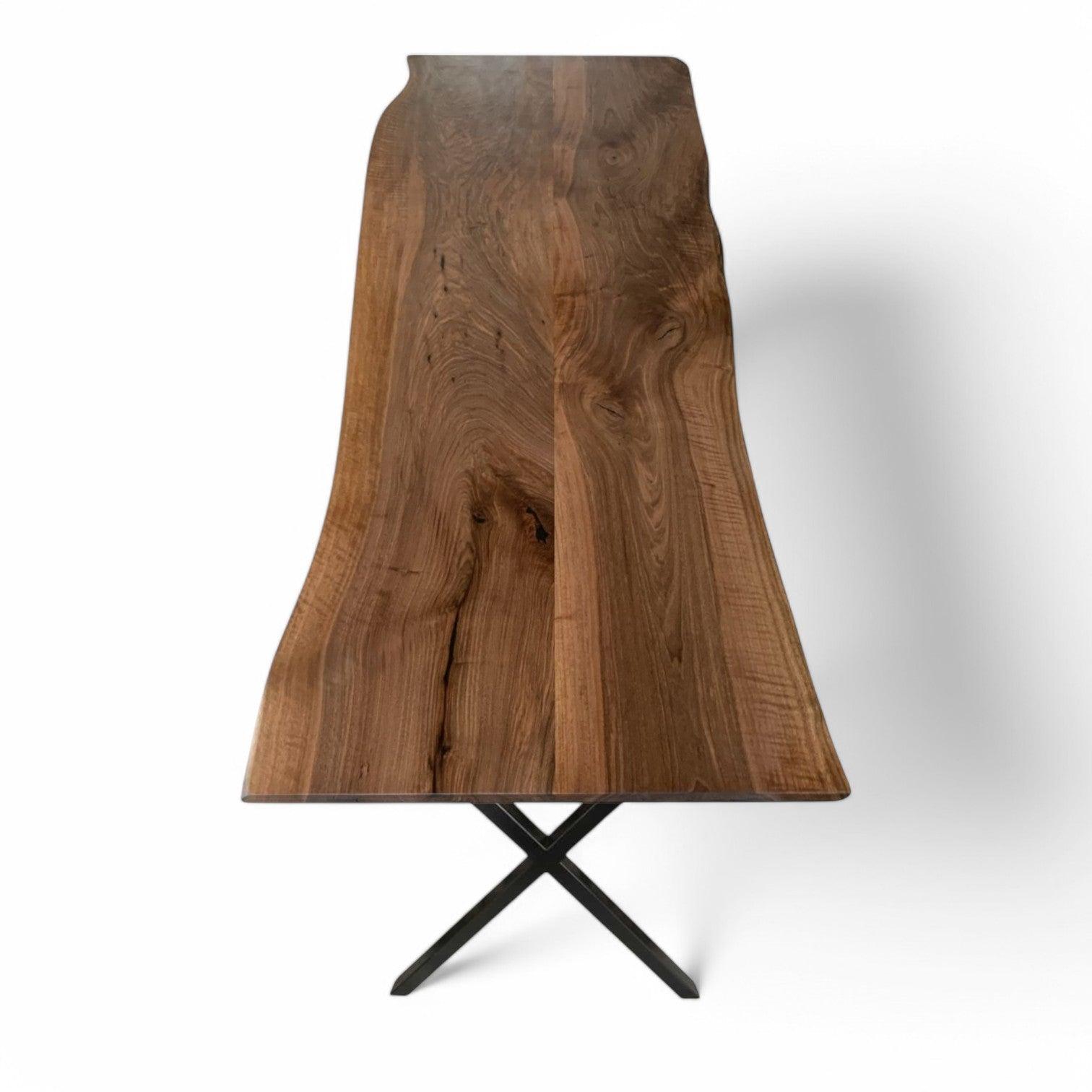 Reserveret - Plankebord i Valnød - 280x108 cm