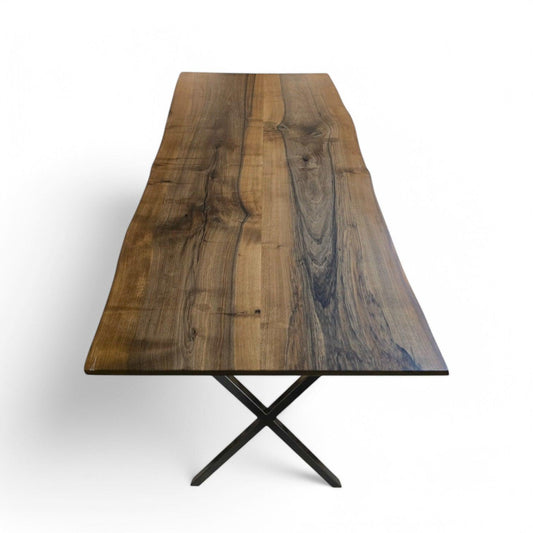 Plankebord i Valnød - 240×120 cm
